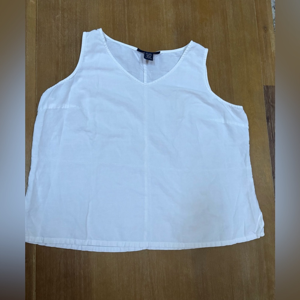 Venezia Classic White Tank Top
